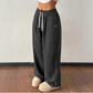 ✨💓Pantalon large en velours côtelé pour femme avec cordon de serrage🔥