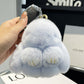 📢 60% DE RÉDUCTION !! ⏰ Pendentif Porte-clés en Lapin Peluche – Ultra-Doux, 8 Couleurs & Design Craquant 🐰
