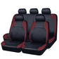 ✨ 57% DE RÉDUCTION ! 🚗 Housses de Siège Voiture Cuir 9 Pièces 2026 – Universelles, Sécurisées Airbag & Matelassées Luxe 💼