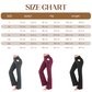 Pantalon évasé extensible taille haute pour femme