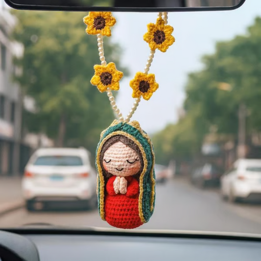 🚗 50% DE RÉDUCTION ! 💝 Jolie Statue de Marie pour Décoration Intérieure de Voiture – 50K+ Vendus – Art Détaillé, Ambiance Sereine & Cadeau Idéal ✨
