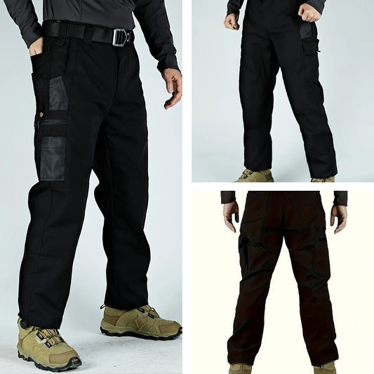 🔥 Pantalon cargo tactique pour homme « Pro-Favorite » avec de nombreuses poches – Polyester – Respirant 🎯