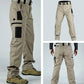 🔥 Pantalon cargo tactique pour homme « Pro-Favorite » avec de nombreuses poches – Polyester – Respirant 🎯