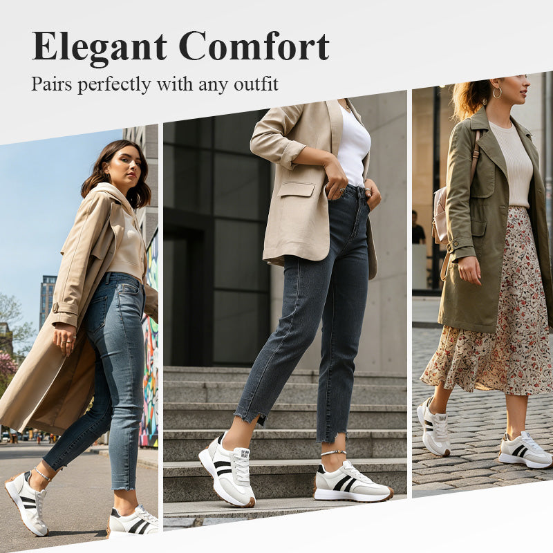 💎 58% DE RÉDUCTION ! 💎 Baskets Épaisses Antidérapantes Décontractées pour Femmes – Confort Toute la Journée, Semelle Amortie & Style Polyvalent 🏃‍♀️👟