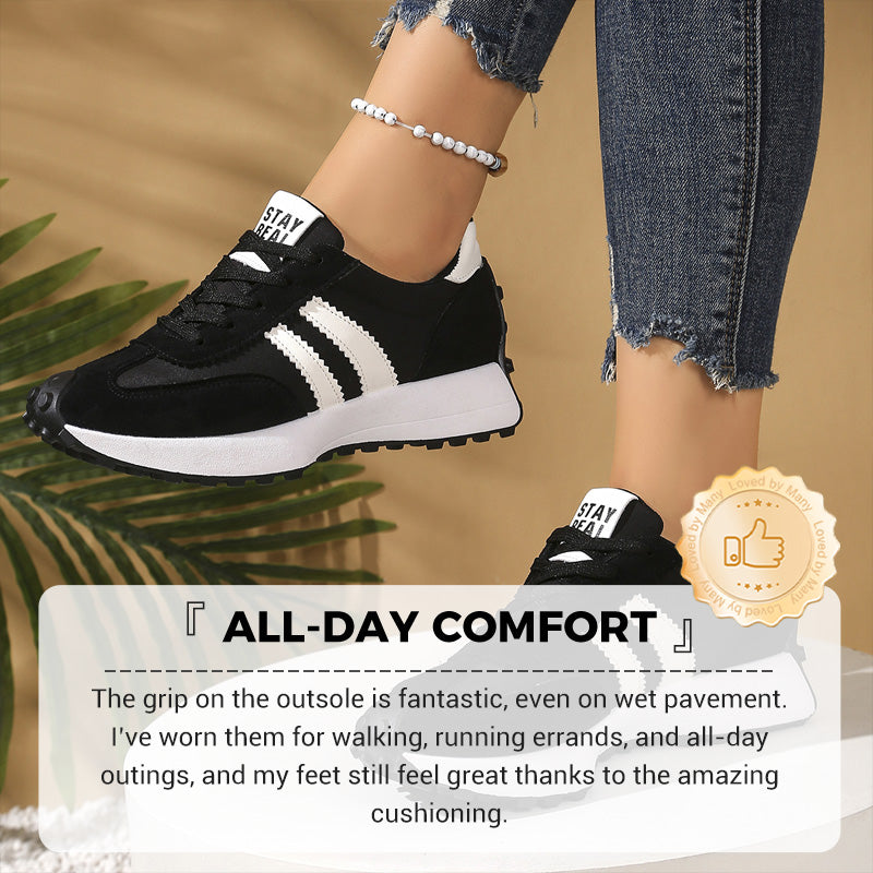 💎 58% DE RÉDUCTION ! 💎 Baskets Épaisses Antidérapantes Décontractées pour Femmes – Confort Toute la Journée, Semelle Amortie & Style Polyvalent 🏃‍♀️👟