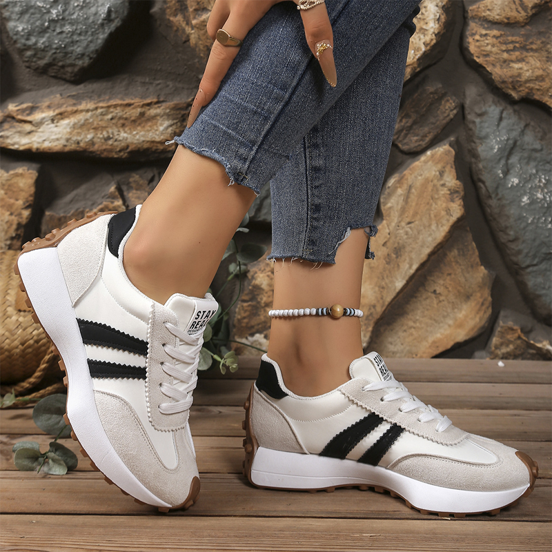 💎 58% DE RÉDUCTION ! 💎 Baskets Épaisses Antidérapantes Décontractées pour Femmes – Confort Toute la Journée, Semelle Amortie & Style Polyvalent 🏃‍♀️👟