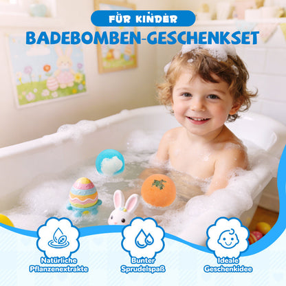 🛁 52% DE RÉDUCTION! 🌊 12 Bombes de Bain Thème Océan – 60g Chacune, Bain Moussant & Idée Cadeau Amusante pour Enfants 🎁