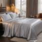 💎50% DE RÉDUCTION💎Drap Plat en Satin Uni – Toucher Extrêmement Doux, Sensation Apaisante & Idéal pour le Sommeil😴✨