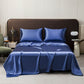 💎50% DE RÉDUCTION💎Drap Plat en Satin Uni – Toucher Extrêmement Doux, Sensation Apaisante & Idéal pour le Sommeil😴✨