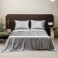 💎50% DE RÉDUCTION💎Drap Plat en Satin Uni – Toucher Extrêmement Doux, Sensation Apaisante & Idéal pour le Sommeil😴✨