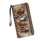 Women's Fashion Printed Zip-Around Wallet