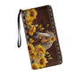 Women's Fashion Printed Zip-Around Wallet