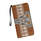 Women's Fashion Printed Zip-Around Wallet