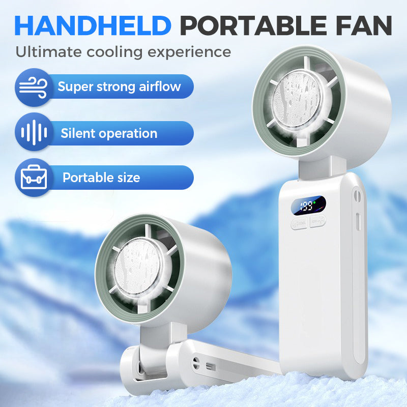 Ventilateur portable avec glacière