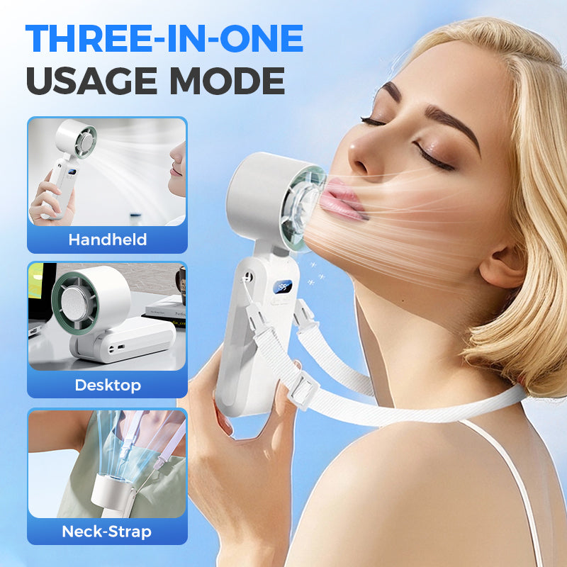Ventilateur portable avec glacière
