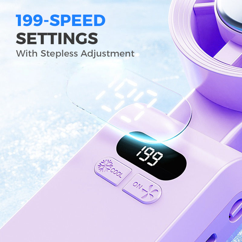 Ventilateur portable avec glacière