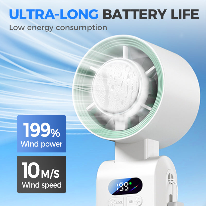 Ventilateur portable avec glacière