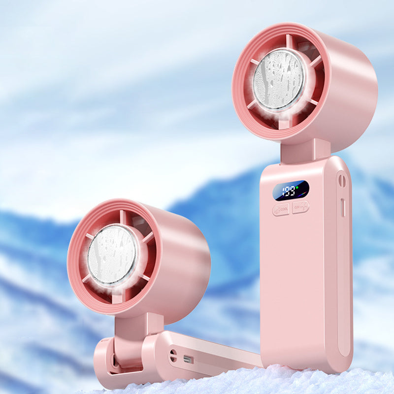Ventilateur portable avec glacière