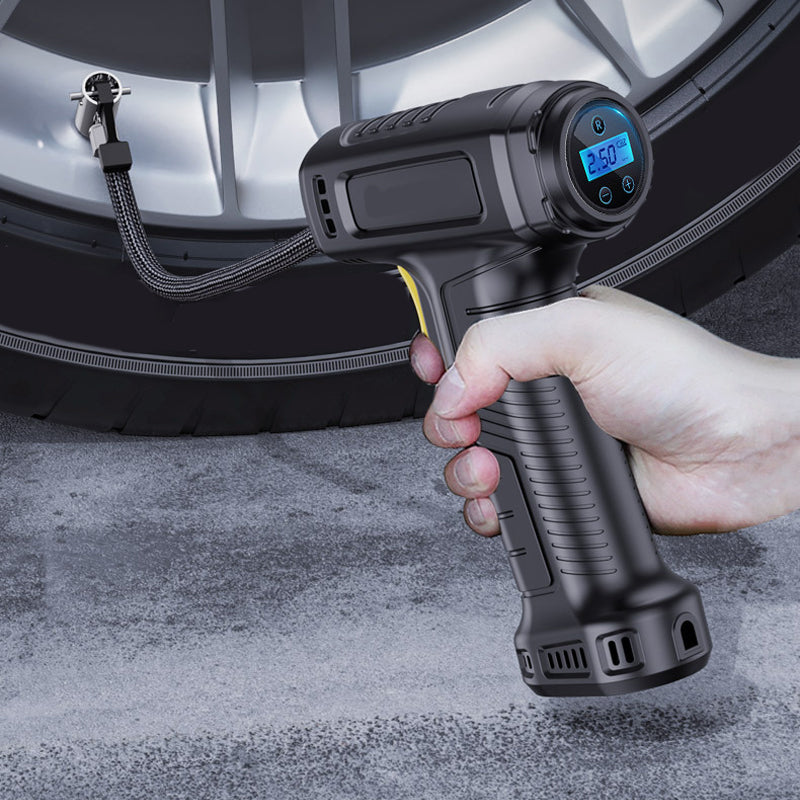 💎 55% DE RÉDUCTION ! 💎 Compresseur d’Air Portable Sans Fil avec Affichage Numérique – Gonflage Rapide, Préréglage Intelligent & Lampe LED 🔋🚗