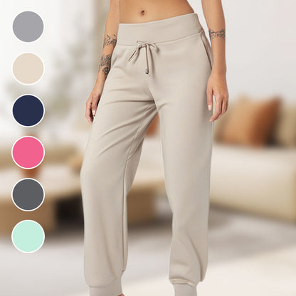 💎 54% DE RÉDUCTION ! 💎 Pantalon de Jogging 3/4 Taille Haute – Coupe Slim, Cordon Ajustable & Poches Pratiques (6 Couleurs, S–3XL) 👖🌸