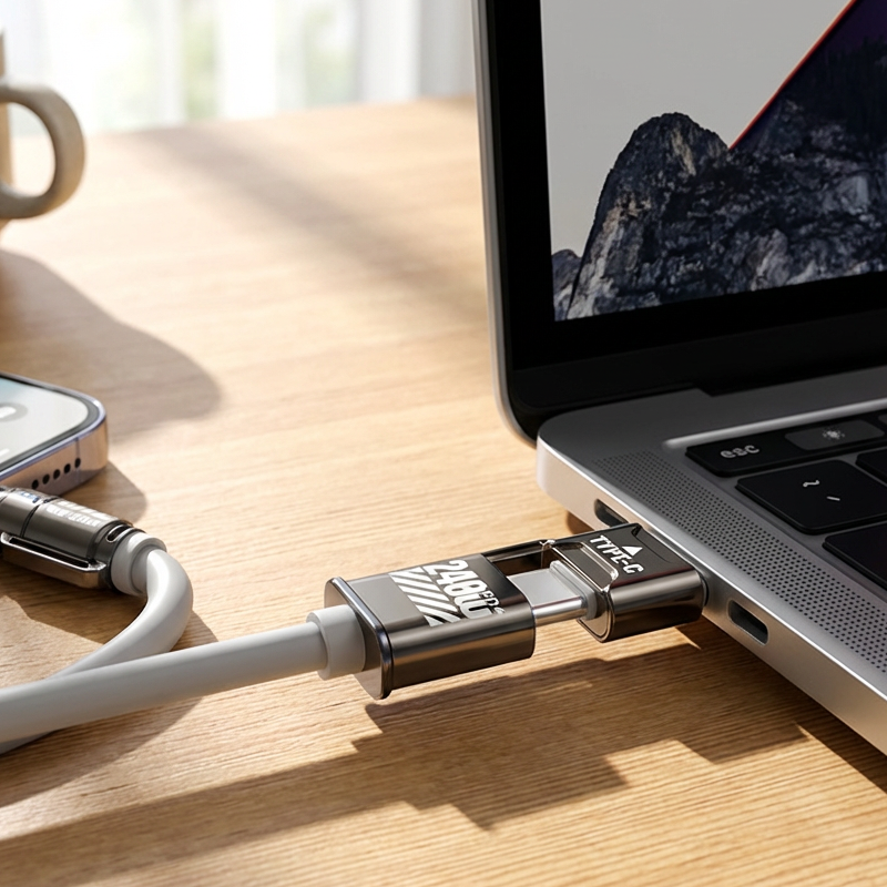 Câble de charge rapide 4-en-1 haute puissance