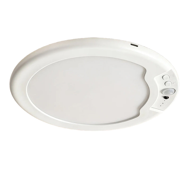 💡✨ PROMO -50% ! Plafonnier LED Intelligent Rechargeable – Détecteur de Mouvement, Télécommande, 3 Températures ou RVB, 3W, USB, Sans Fil