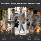 Ensemble homme composé d'un haut à manches courtes en maille gaufrée et d'un pantalon