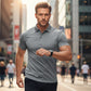 📢📢50 % de réduction !! ⏰T-shirt à col et manches courtes à séchage rapide pour homme