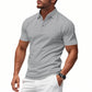 📢📢50 % de réduction !! ⏰T-shirt à col et manches courtes à séchage rapide pour homme