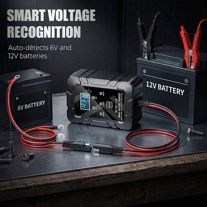 🔥Offre à durée limitée : 50 % de réduction🔥 Chargeur de batterie automatique 1,5 A, 6 V et 12 V