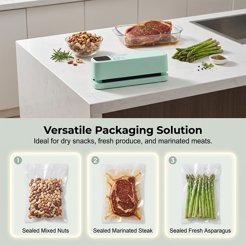 💥✨Offre limitée dans le temps : 50 % de réduction sur la mini machine sous vide sans fil 🔥 Conservez vos aliments frais plus longtemps
