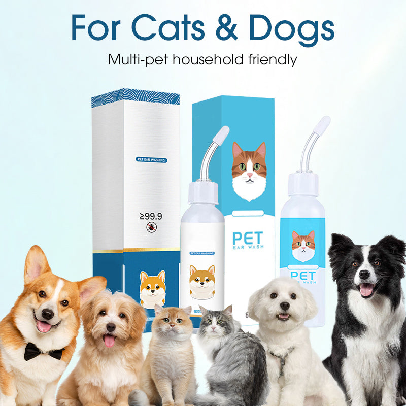 🐶🐱 Nettoyant pour oreilles, soulage les démangeaisons chez les chiens et les chats