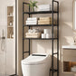 🛁🔥 Étagère de rangement sans perçage salle de bain buanderie fixation adhésive gain de place installation ultra simple ✨