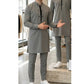 👔 61% DE RÉDUCTION ! 🔥 Ensemble tunique pour homme - col montant, double boutonnage et respirant (S-5XL) pour une apparence élégante 🎩