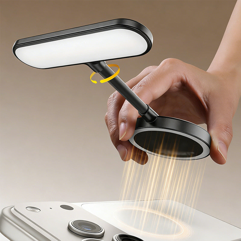 🔥 -50 % 🔥 Lampe selfie magnétique, portable et réglable 📸💡