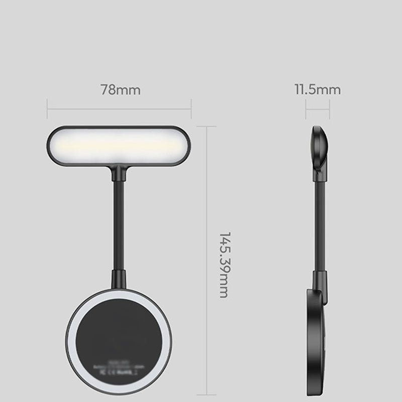 🔥 -50 % 🔥 Lampe selfie magnétique, portable et réglable 📸💡