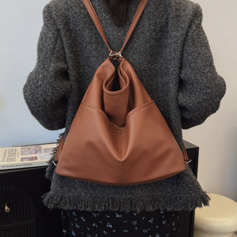 🛍️ Sacs en cuir pour femme au style décontracté et à grande capacité 🎒✨