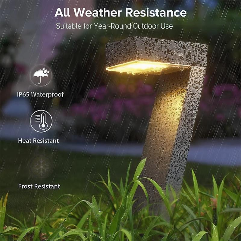 ⏳51 % de réduction en offre limitée⏰Lampe solaire créative et étanche pour allée🏡💡