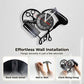 Creative Hairdressing Tools Silhouette Wall Clock