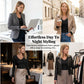 T-shirt basique à col en V et coupe ajustée pour femmes