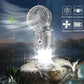 Lanterne de camping portable à LED avec ventilateur