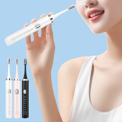 Brosse à Dents Électrique Sonique avec 8 Modes pour Adultes