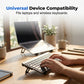 Petit support pliable pour ordinateur portable à placer sur le bureau