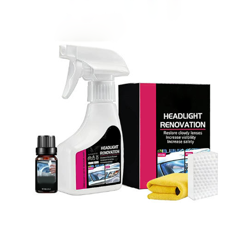 🚗 50 % DE RÉDUCTION MAINTENANT ! 💡 Kit professionnel de réparation et de polissage de phares de voiture – Élimine le jaunissement, redonne de la clarté et application facile ✨