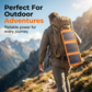 💐50% DE RÉDUCTION ! Panneau Solaire de Voyage 10W – Idéal pour Camping & Randonnée ⛺🏕️【Offre Limitée】