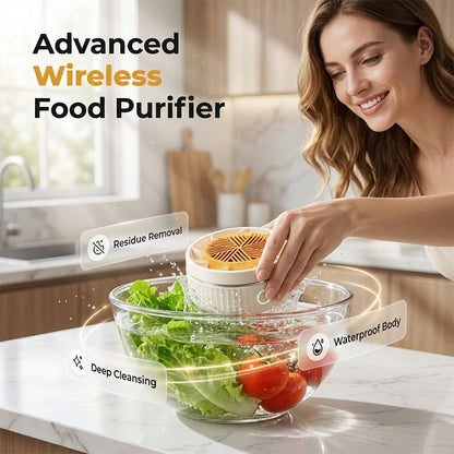 Purificateur et nettoyeur portable pour fruits et légumes