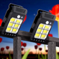 Lampe à pince solaire avec détecteur de mouvement