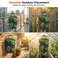 Sac de jardinière de fraises suspendu avec poches latérales