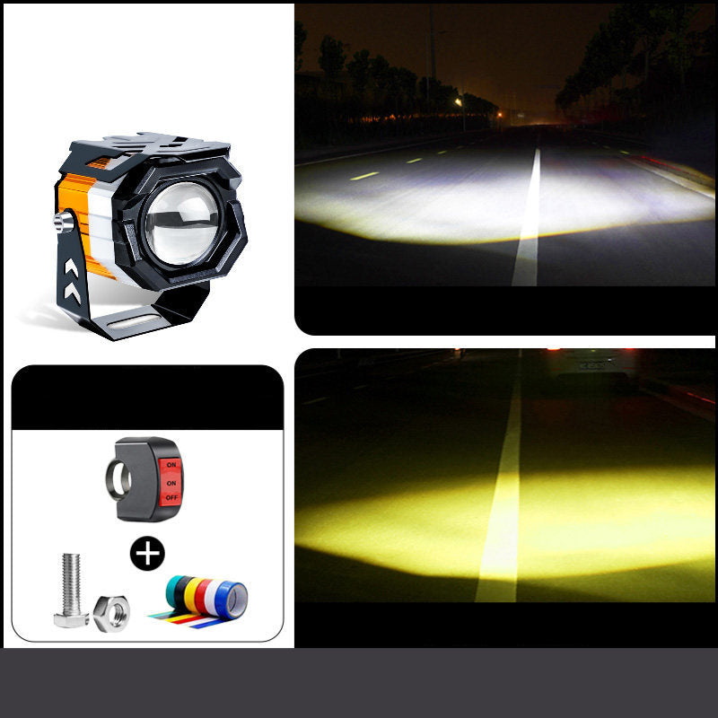 Projecteur LED universel haute performance pour moto