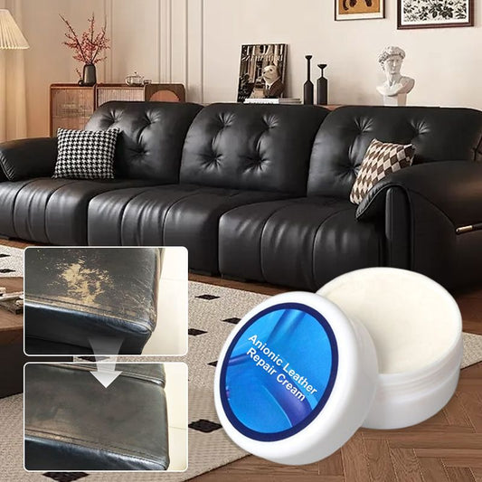 ✨ Redonnez vie à vos articles en cuir avec notre crème réparatrice anionique pour le cuir 👜👞